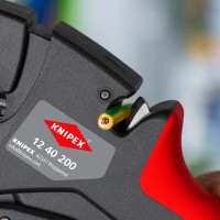 KNIPEX 12 40 200 EvoStrip Selbsteinstellende Abisolierzange 200 mm