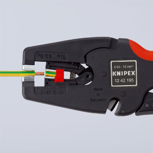 KNIPEX 12 42 195 MultiStrip 10 Automatische Abisolierzange 195 mm