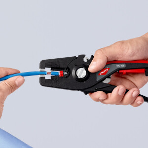 KNIPEX 12 52 195 SB PreciStrip16® Automatische Abisolierzange 190 mm