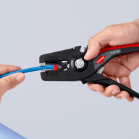 KNIPEX 12 52 195 SB PreciStrip16® Automatische Abisolierzange 190 mm