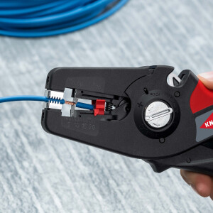 KNIPEX 12 52 195 PreciStrip16® Automatische Abisolierzange 190 mm
