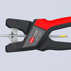 KNIPEX 12 64 180 Automatische Flachkabel-Abmantelungszange  180 mm