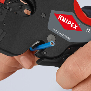 KNIPEX 12 72 190 NexStrip® Elektriker-Multiwerkzeug mit rutschhemmenden Kunststoff-Hüllen 190 mm