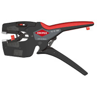 KNIPEX 12 72 190 NexStrip® Elektriker-Multiwerkzeug mit rutschhemmenden Kunststoff-Hüllen 190 mm