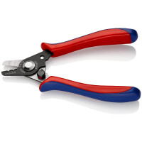KNIPEX 12 82 130 SB Abisolierzange für Glasfaserkabel mit Mehrkomponenten-Hüllen brüniert 130 mm
