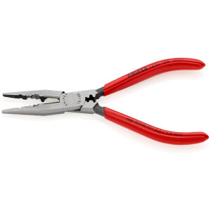 KNIPEX 13 01 160 Verdrahtungszange mit Kunststoff...