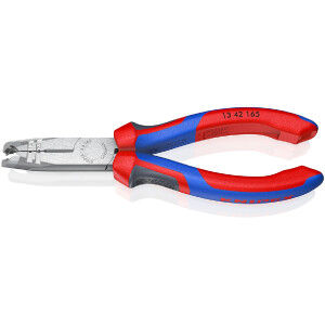 KNIPEX 13 42 165 Abmantelungszange mit Comfort-Griffen...