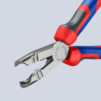 KNIPEX 13 42 165 Abmantelungszange mit Comfort-Griffen schwarz atramentiert 165 mm