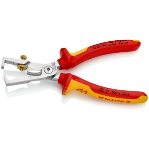 KNIPEX 13 66 180 StriX® Abisolierzangen mit...