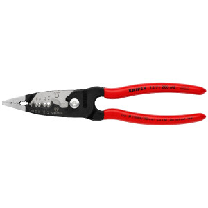 KNIPEX 13 71 200 ME Multifunktions-Elektrikerzange...