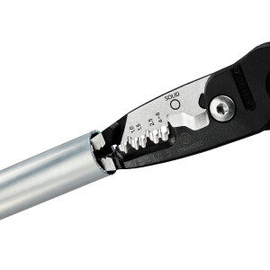 KNIPEX 13 71 200 ME Multifunktions-Elektrikerzange metrisches Modell mit Kunststoff überzogen schwarz atramentiert 200 mm