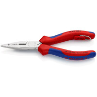 KNIPEX 13 81 200 SB Elektro-Installationszange mit Kunststoff überzogen schwarz atramentiert 200 mm