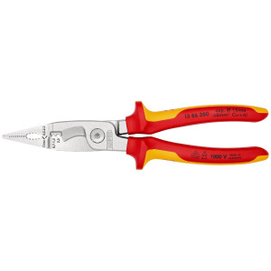 KNIPEX 13 86 200 Elektro-Installationszange isoliert mit...
