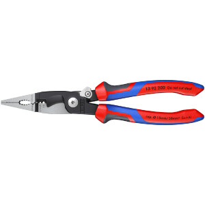 KNIPEX 13 92 200 Elektro-Installationszange mit...
