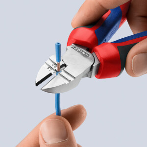 KNIPEX 14 25 160 Abisolier-Seitenschneider mit...