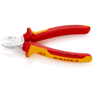 KNIPEX 14 26 160 SB Abisolier-Seitenschneider isoliert...