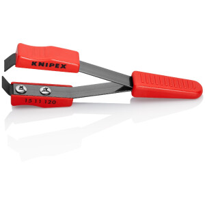 KNIPEX 15 11 120 Lackabziehpinzette mit...