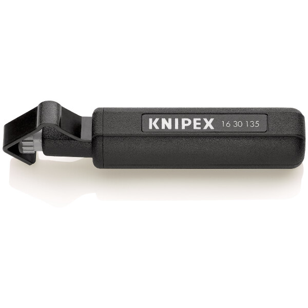 KNIPEX 16 30 135 SB Abmantelungswerkzeug für Wendelschnitt schlagfestes Kunststoffgehäuse 135 mm