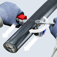 KNIPEX 16 45 220 STX60 Für harte und zähe Kabelmäntel Ø 30 – 60 mm 225 mm