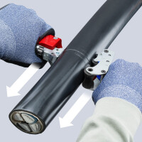 KNIPEX 16 45 220 STX60 Für harte und zähe Kabelmäntel Ø 30 – 60 mm 225 mm