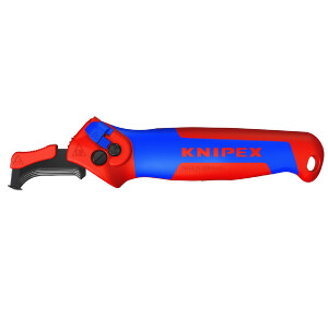 KNIPEX 16 50 145 SB Abmantelungsmesser mit Gleitschuh und...