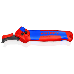 KNIPEX 16 50 145 SB Abmantelungsmesser mit Gleitschuh und...