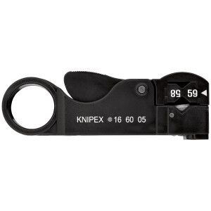 KNIPEX 16 60 05 SB Abisolierwerkzeug für...