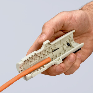 KNIPEX 16 65 125 SB Abmantelungswerkzeug für Datenkabel  125 mm