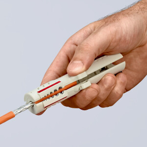 KNIPEX 16 65 125 SB Abmantelungswerkzeug für Datenkabel  125 mm