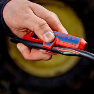 KNIPEX 16 95 02 SB ErgoStrip® Universal-Abmantelungswerkzeug für Linkshänder 135 mm