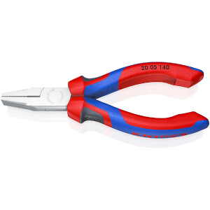 KNIPEX 20 05 140 Flachzange mit Comfort-Griffen verchromt...