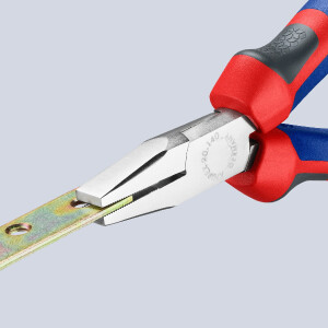 KNIPEX 20 05 140 Flachzange mit Comfort-Griffen verchromt 140 mm