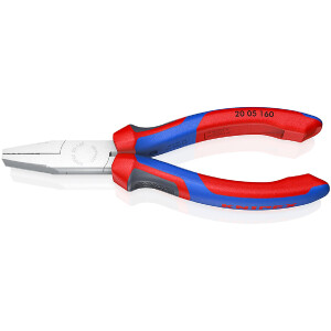 KNIPEX 20 05 160 Flachzange mit Comfort-Griffen verchromt...