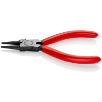 KNIPEX 22 01 125 Rundzange mit Kunststoff überzogen schwarz atramentiert 125 mm
