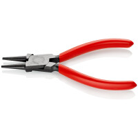 KNIPEX 22 01 140 SB Rundzange mit Kunststoff überzogen schwarz atramentiert 140 mm