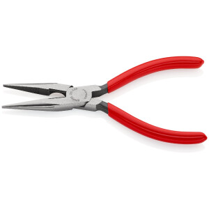 KNIPEX 25 01 160 SB Flachrundzange mit Schneide...