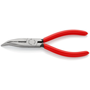 KNIPEX 25 21 160 SB Flachrundzange mit Schneide...