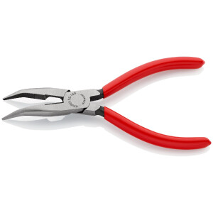 KNIPEX 25 21 160 SB Flachrundzange mit Schneide...
