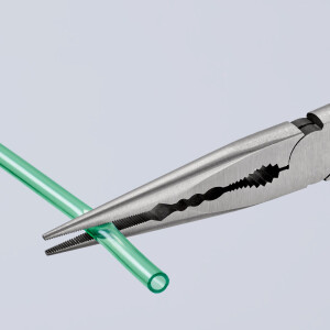 KNIPEX 28 71 280 SB Montierzange mit Querprofilen mit Kunststoff überzogen schwarz atramentiert 280 mm