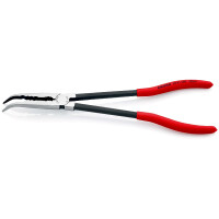 KNIPEX 28 81 280 SB Montierzange mit Querprofilen mit Kunststoff überzogen schwarz atramentiert 280 mm