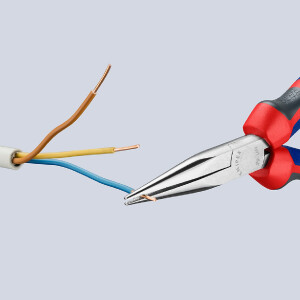KNIPEX 29 25 160 Telefonzange mit Comfort-Griffen...