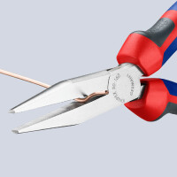 KNIPEX 30 15 160 Langbeckzange mit Comfort-Griffen verchromt 160 mm