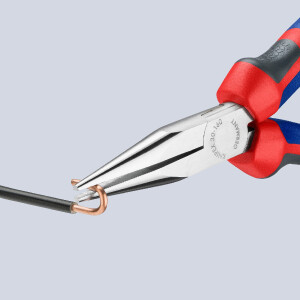 KNIPEX 30 25 160 Langbeckzange mit Comfort-Griffen verchromt 160 mm