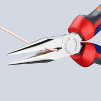 KNIPEX 30 25 160 Langbeckzange mit Comfort-Griffen verchromt 160 mm