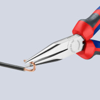 KNIPEX 30 25 160 Langbeckzange mit Comfort-Griffen verchromt 160 mm