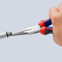 KNIPEX 30 25 160 Langbeckzange mit Comfort-Griffen verchromt 160 mm