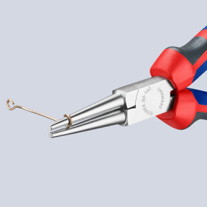 KNIPEX 30 35 160 Langbeckzange mit Comfort-Griffen verchromt 160 mm