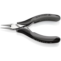 KNIPEX 35 32 115 ESD Elektronik-Greifzange ESD mit durchgestecktem Gelenk mit Mehrkomponenten-Hüllen 115 mm