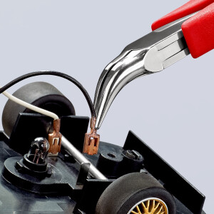 KNIPEX 35 41 115 Elektronik-Greifzange mit durchgestecktem Gelenk tauchisoliert 115 mm