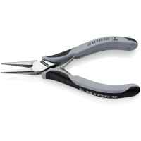 KNIPEX 35 62 145 ESD Elektronik-Greifzange ESD mit durchgestecktem Gelenk mit Mehrkomponenten-Hüllen spiegelpoliert 145 mm